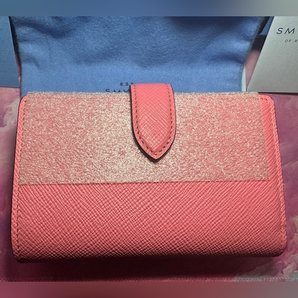 Rare Smythson Continental Wallet (NIB; Pink) - Picture 4 of 16